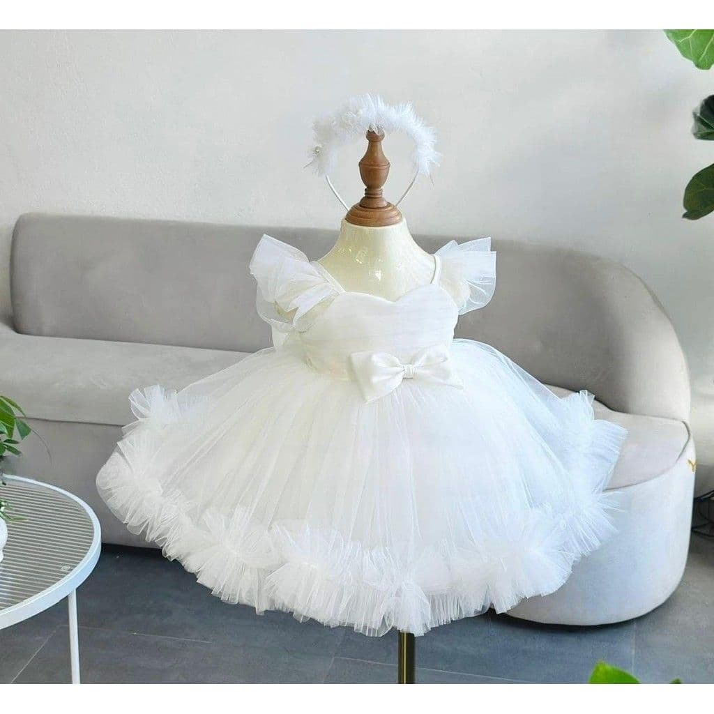 Fairy Tulle Tutu Princess Dress (hair clip)