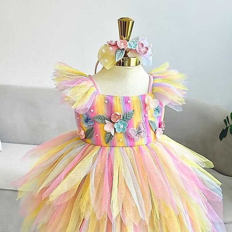 Flower Garden Party Dress (hair clip)