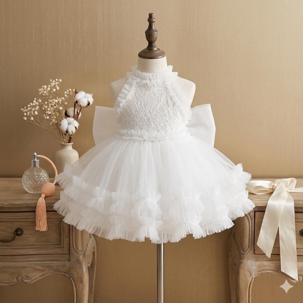 Ruffled Ballerina Princess Dress + Accessory Set